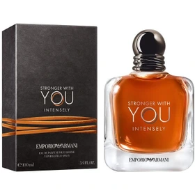 عطر ادوپرفیوم مردانه جورجیو آرمانی استرانگر ویت یو اینتنسلی حجم ۱۰۰ میل