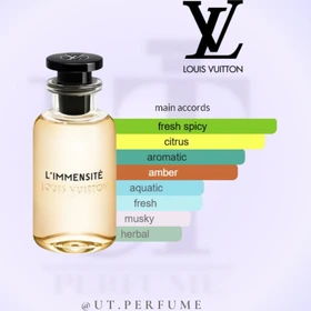 عطر ادوپرفیوم مردانه لویی ویتون ال ایمنسیت ۳۰ میل خنک تند