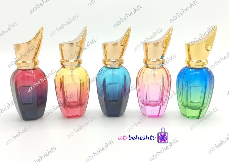 شیشه زرجوف 50 میل رنگی