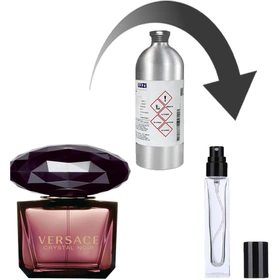 دکانت عطر ورساچه کریستال نویر - برند لوزی - اکسترا پرفیوم - 50 میل