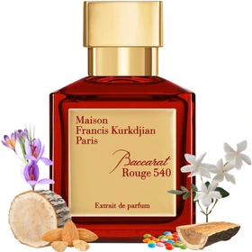 اکسترا پرفیوم فرانسیس کرکجان باکارات رژ قرمز ۵۴۰ برند ب میم (ژیوادان) - 10 میل / ORIGINAL