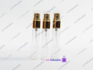 شیشه تستر در طلایی 5 میل - عطر بهشتی