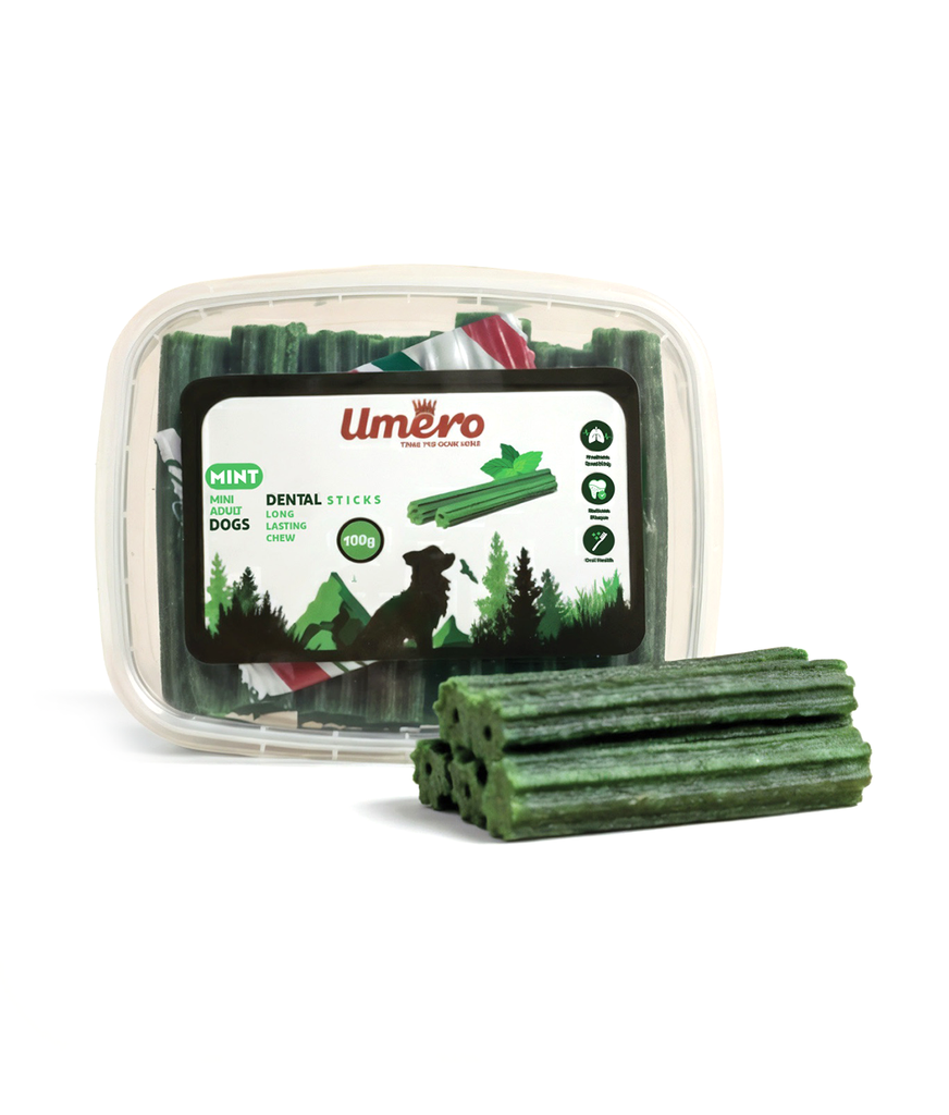 دنتال دایره ای هشت پر کبریتی طعم نعنا بسته 200 گرمی Umero