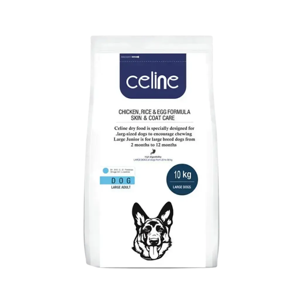 غذای خشک سگ بزرگ بالغ 10 کیلویی سلین- حمایتی Celine