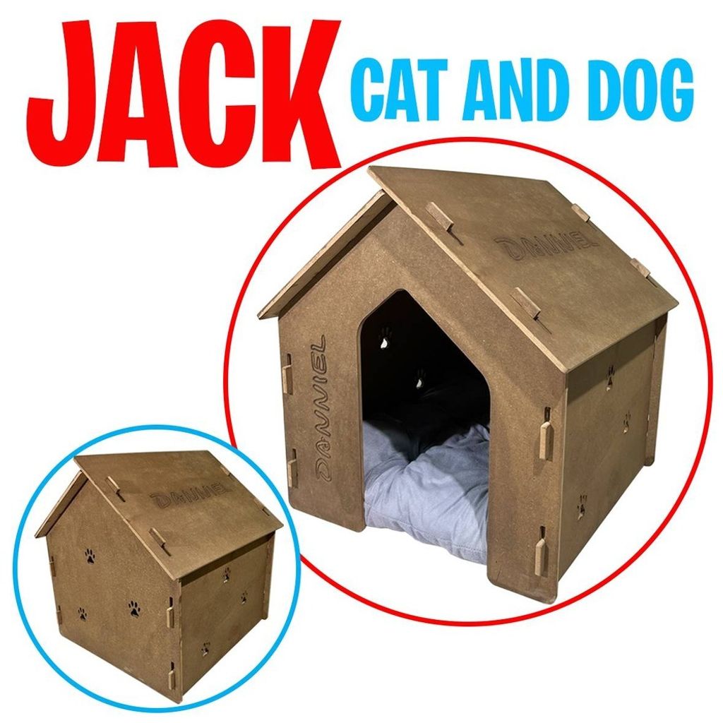 کلبه چوبی یک طبقه مدل JACK دنیل