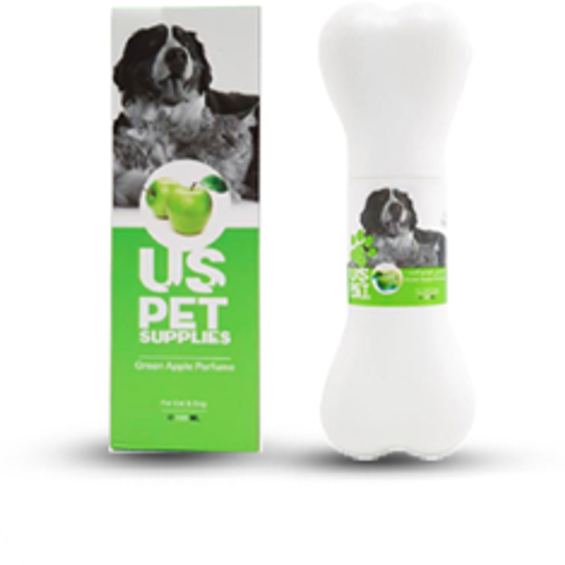 عطر مخصوص سگ و گربه - رایحه سیب سبز 100 میل Us Pet