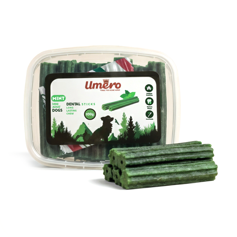 دنتال دایره ای هشت پر کبریتی طعم نعنا بسته 200 گرمی Umero