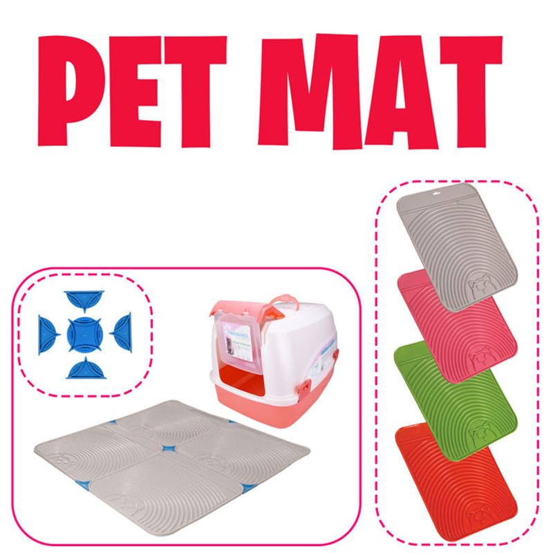 کفپوش جلوی ظرف خاک (قابل افزایش) دنیل Pet Mat