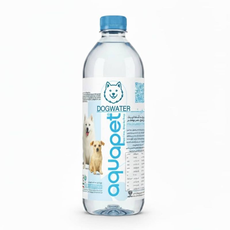 آب آشامیدنی فرموله شده برای  سگ 600cc آکواپت Aquapet