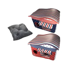 کلبه طرح خانه موج دار مدل DB40-L ابعاد 47*45*60 دنیل