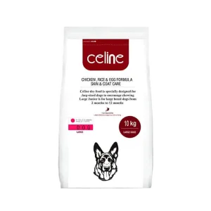 غذای خشک سگ بزرگ نا بالغ 10 کیلویی سلین-حمایتی Celine