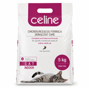 غذای خشک گربه بالغ  5 کیلویی سلین- حمایتی Celine
