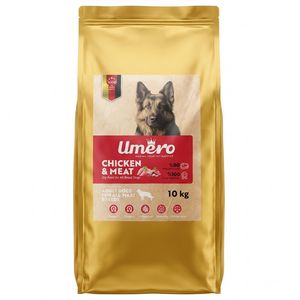 غذای خشک سگ بزرگ بالغ طعم مرغ و گوشت 10 کیلویی اومرو Umero