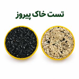 خاک بستر گرانول (+C) کربن اکتیو  8 کیلویی پیروز