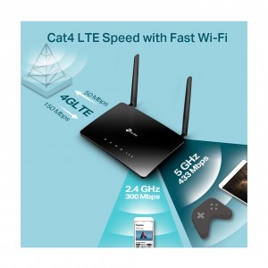 مودم سیم کارتی 4G LTE تی پی لینک مدل Archer MR202