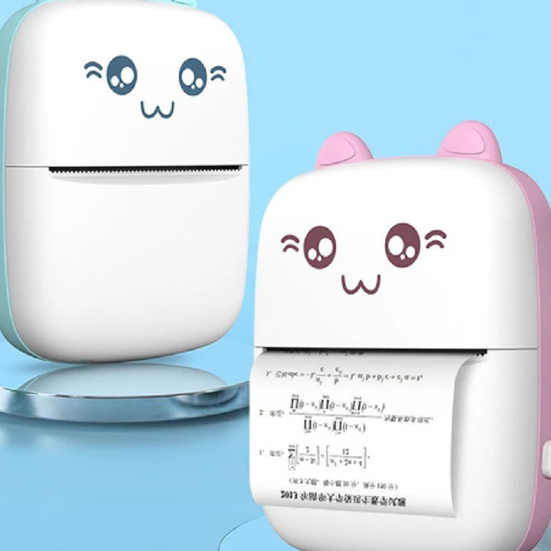 پرینتر حرارتی مدل Mini Printer طرح گربه
