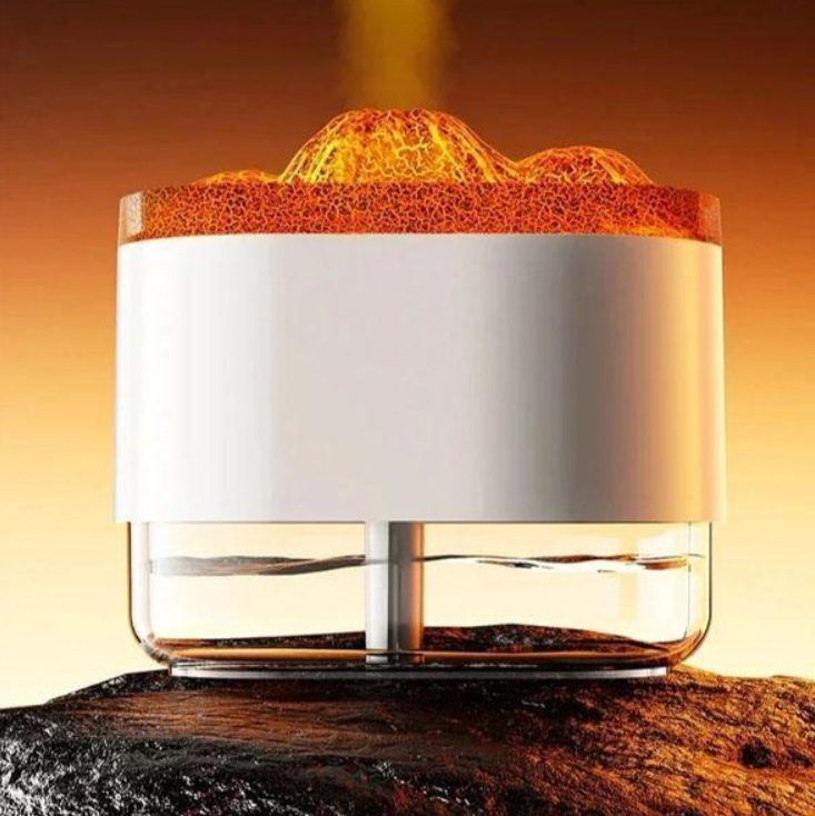 بخور سرد و رطوبت ساز طرح آتش فشان مدل Volcano Humidifier