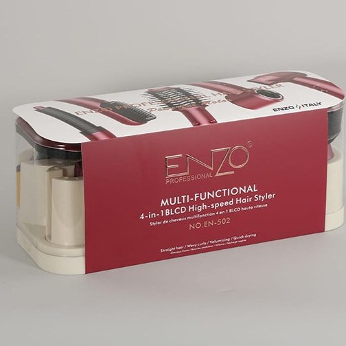ست سشوار و حالت‌دهنده ۵ کاره انزو مدل EN-502 با موتور BLDC | ENZO EN-502 5-in-1 Hair Styler Set BLDC Motor