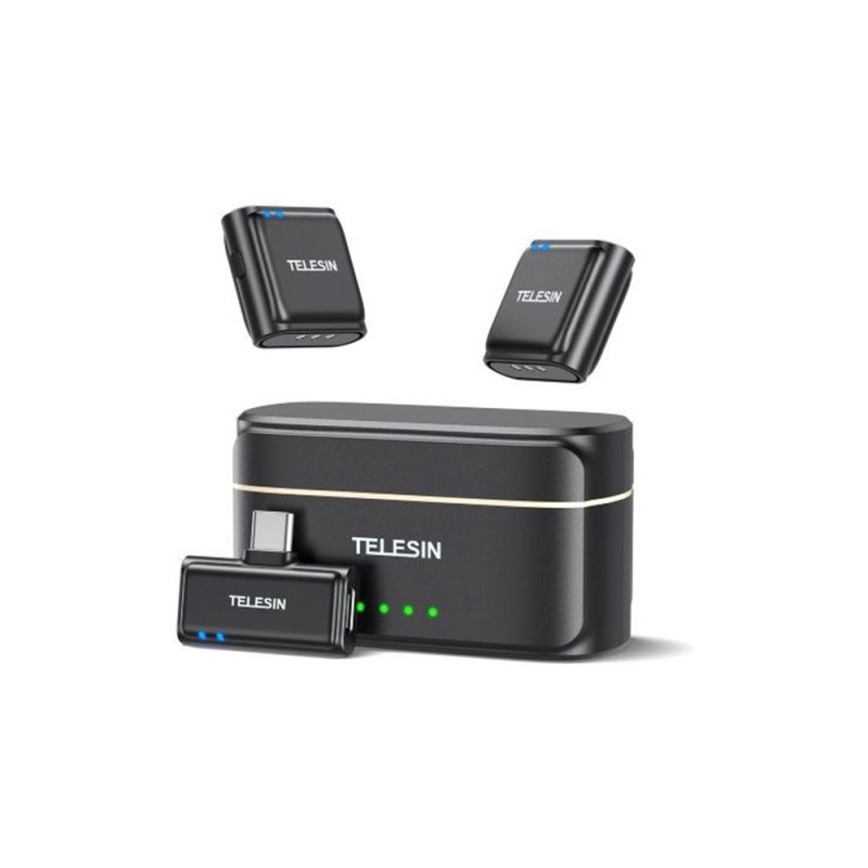 میکروفون یقه‌ای بی‌سیم TELESIN مدل P5-MCP-01