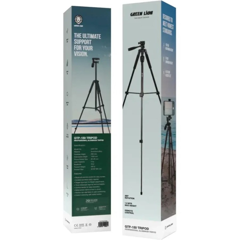 سه پایه آلومینیومی حرفه ای گرین لاین مدل GTP-150