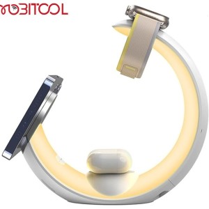 شارژر وایرلس گرین مدل Moon Charge ظرفیت ۱۵ وات ۴ در ۱