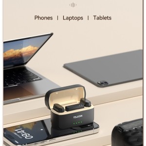 میکروفون یقه‌ای بی‌سیم TELESIN مدل P5-MCP-01