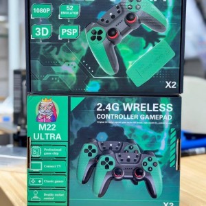 کنسول بازی M22 Ultra ظرفیت ۶۴ گیگابایت با دو دسته بی‌سیم