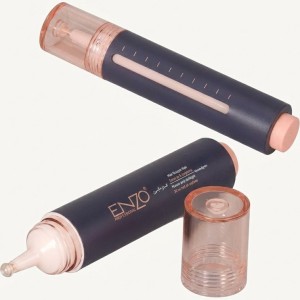 سشوار برس‌دار حالت‌دهنده انزو پروفیشینال مدل EN-4133promax با موتور DC پرقدرت 1500 وات، تنظیم دما و سرعت در سه حالت، فناوری تولید یون، 6 سری متنوع، کابل 2 متری و چرخش 360 درجه سیم - سرمه ای