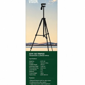 سه پایه آلومینیومی حرفه ای گرین لاین مدل GTP-150