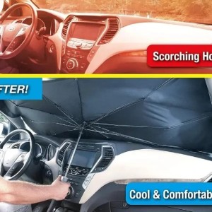 چتر آفتابگیر شیشه جلو خودرو Car UV umbrella