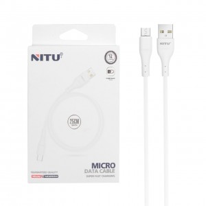 کابل شارژ پاوربانک فست اندروید NITU مدل NC250W