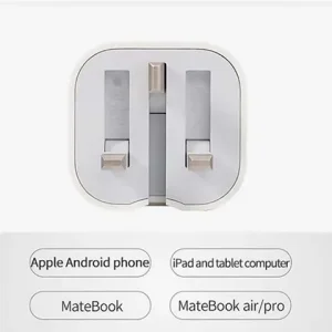 شارژر دیواری 20W سه پین اپل پارت نامبر B/A باگارانتی 18 ماهه شرکتی