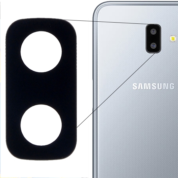 گلس دوربین سامسونگ J6 plus