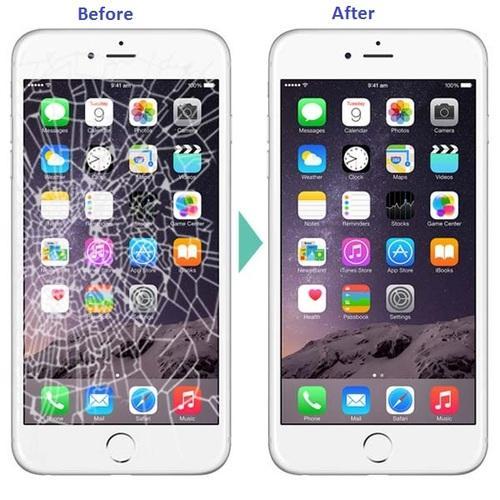 تعویض گلس السیدی ایفون7 پلاس / chenge glass iphone 7 plus