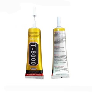 چسب T8000 مشکی 50 میلی‌لیتر | چسب تعمیرات موبایل