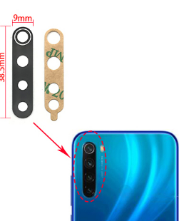 گلس دوربین شیائومی note 8t