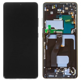 تاچ و ال سی دی سامسونگ شرکتی  اس 21 الترا / S21 ULTRA BLACK G998B