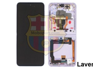 تاچ و ال سی دی سامسونگ زد فلیپ 3 | LCD SAMSUNG Z FLIP 3 - F711  اورجینال شرکتی با فریم (امکان تعویض در منزل یا محل کار شما)