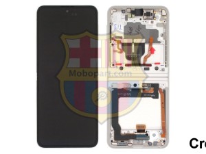 تاچ و ال سی دی سامسونگ زد فلیپ 3 | LCD SAMSUNG Z FLIP 3 - F711  اورجینال شرکتی با فریم (امکان تعویض در منزل یا محل کار شما)