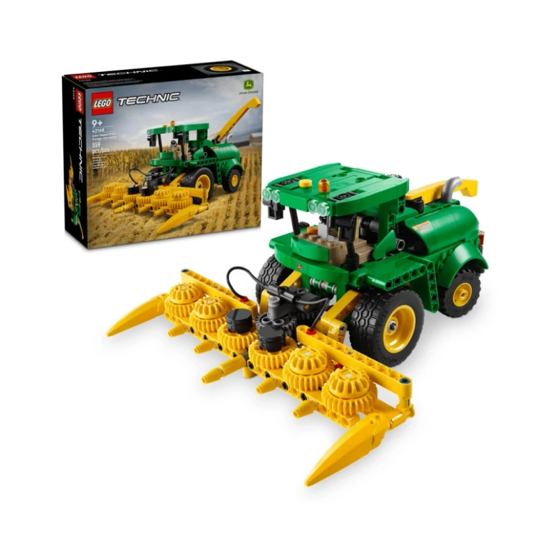 لگو تکنیک ماشین برداشت علوفه John Deere 9700