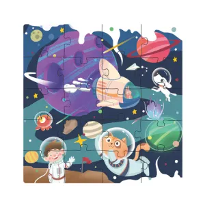 پازل مگنتی فضایی 60 قطعه