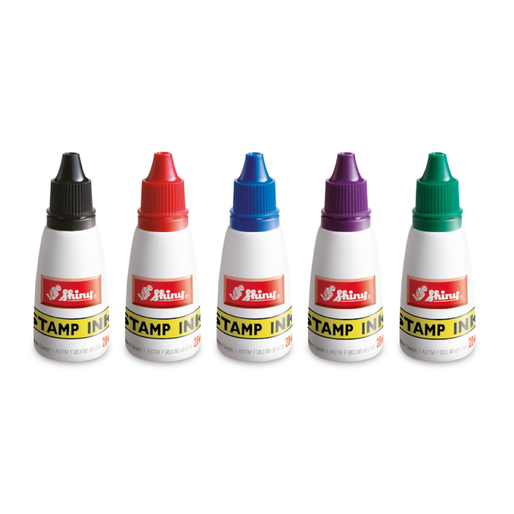 جوهر مهر ژلاتینی 28 میلی لیتر مدل Shiny Stamp Ink