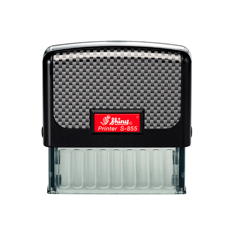 مهر اتوماتیک درپوش دار دولوکس شاینی مدل S-855