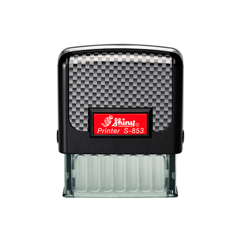 مهر اتوماتیک درپوش دار دولوکس شاینی مدل S-853