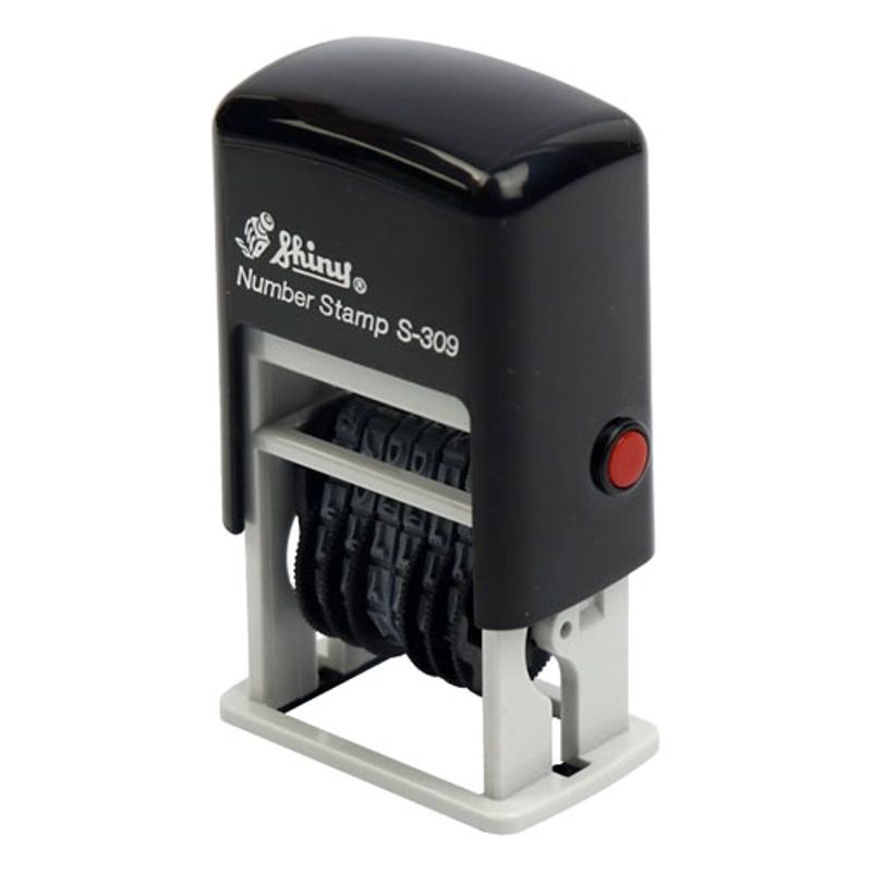  مهر اتوماتیک شماره زن 3 میل 6 رقم شاینی مدل S-309