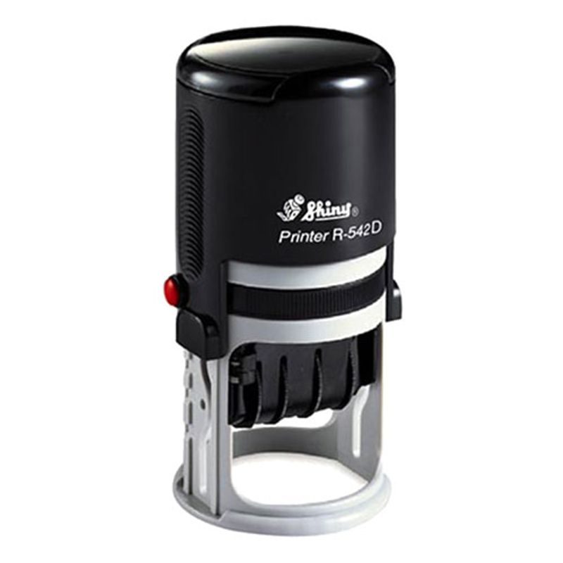 مهر دایره  تاریخ دار شاینی مدل R-542-D