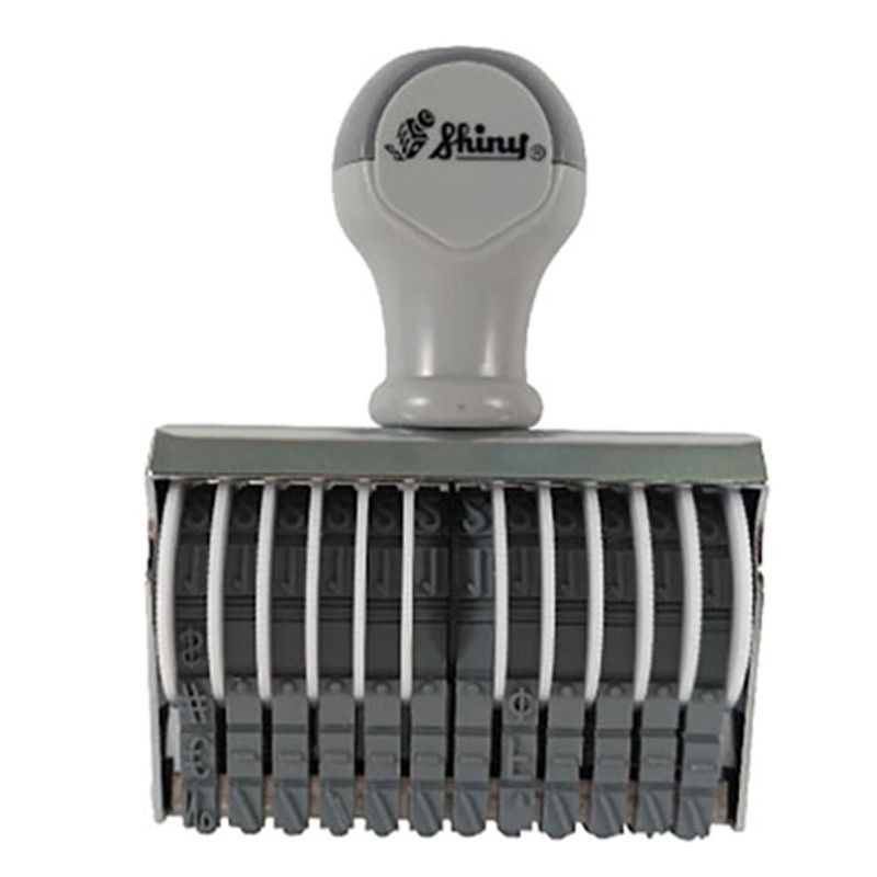 مهر شماره زن 5 میل 12 رقم شاینی مدل N-312