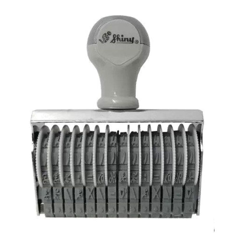 مهر شماره زن 5 میل 14 رقم شاینی مدل N-314