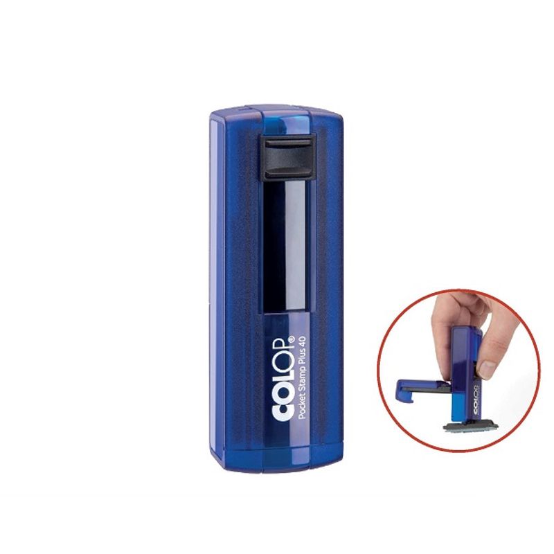  مهر اتوماتیک جیبی کلوپ مدل Pocket Stamp Plus 40
