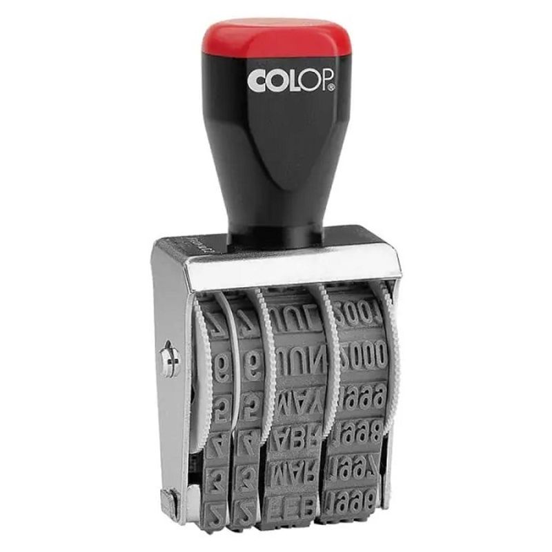 مهر تاریخ‌زن دستی انگلیسی کلوپ مدل Colop 09000